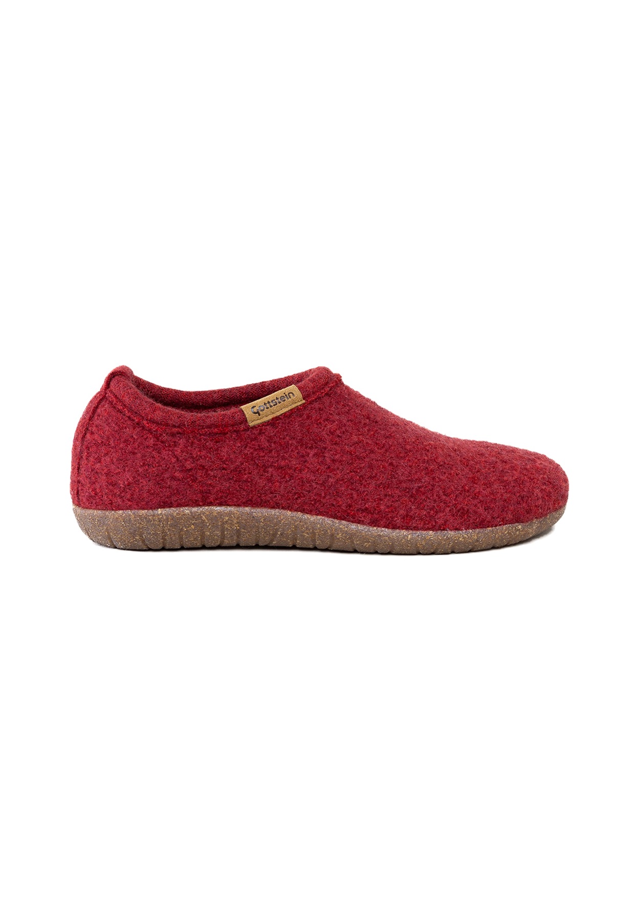 Gottstein ALPINE MIDCUT - Hausschuh - rot