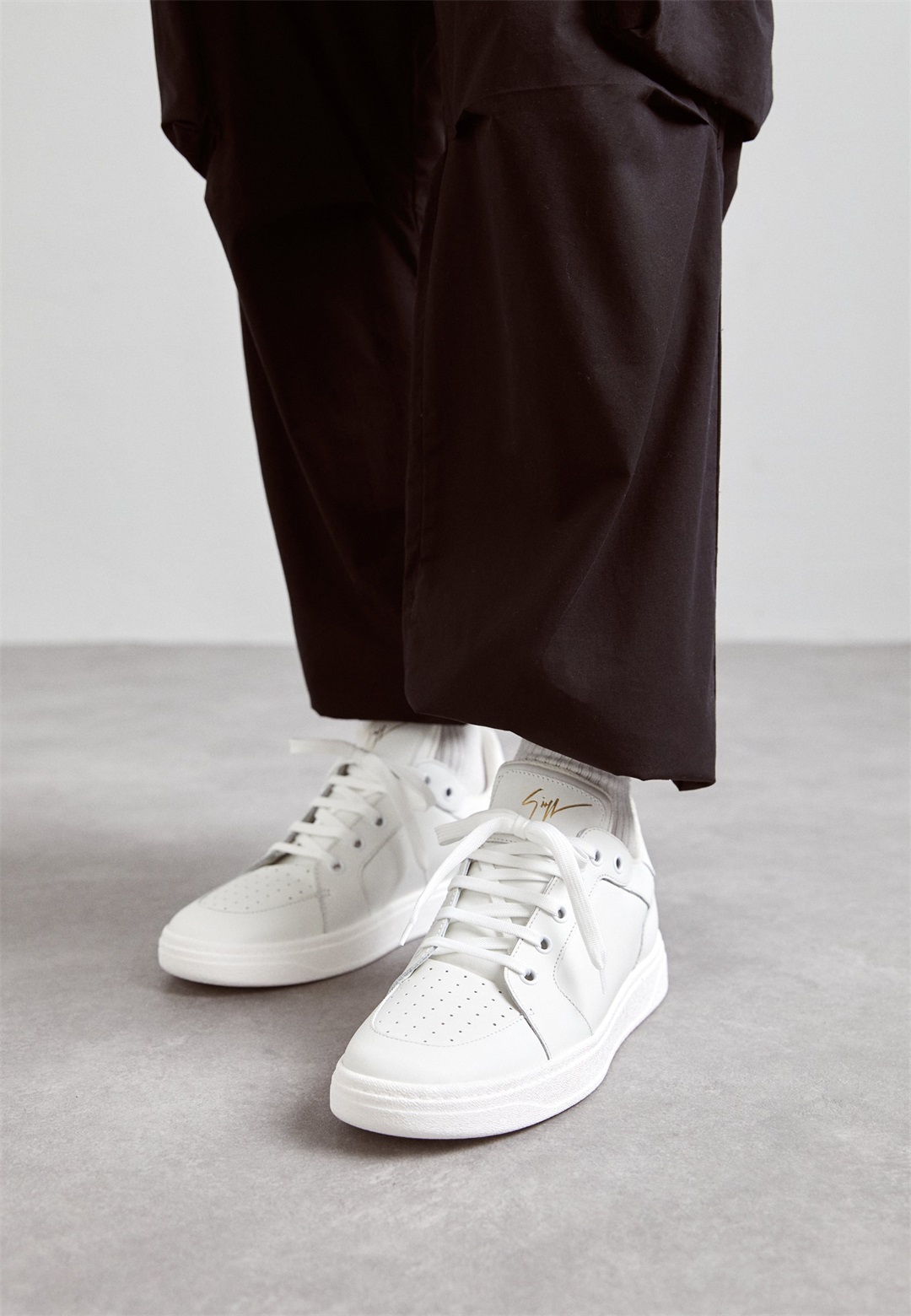 Giuseppe Zanotti Sneaker low - white/schwarz