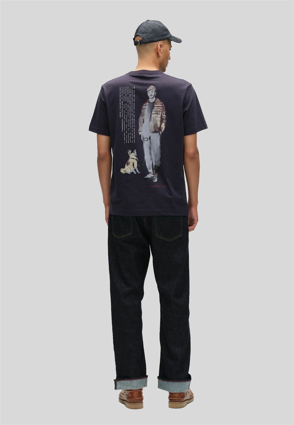 Gabba DUNE KAY BAUW - T-Shirt print - navy/dunkelblau