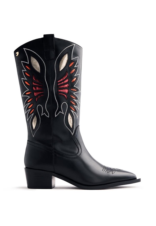 Gioseppo Cowboy-/Bikerboot - black/schwarz