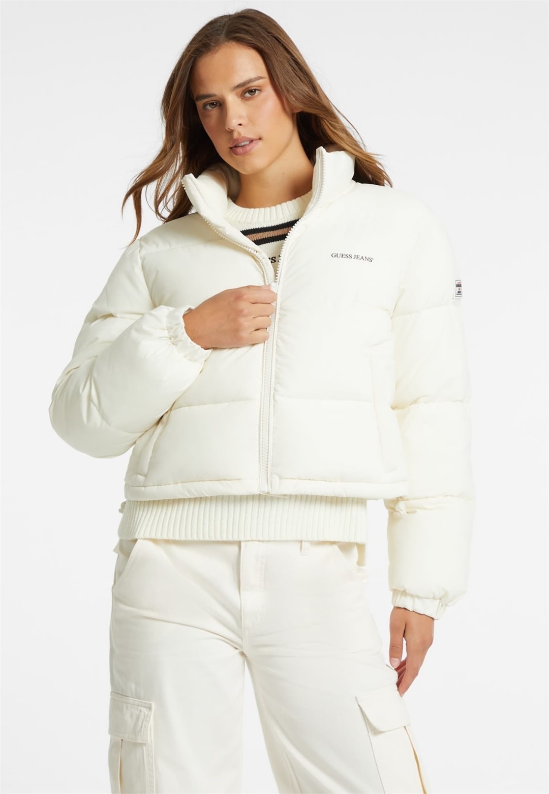 Guess Jeans Winterjacke - creme/beige