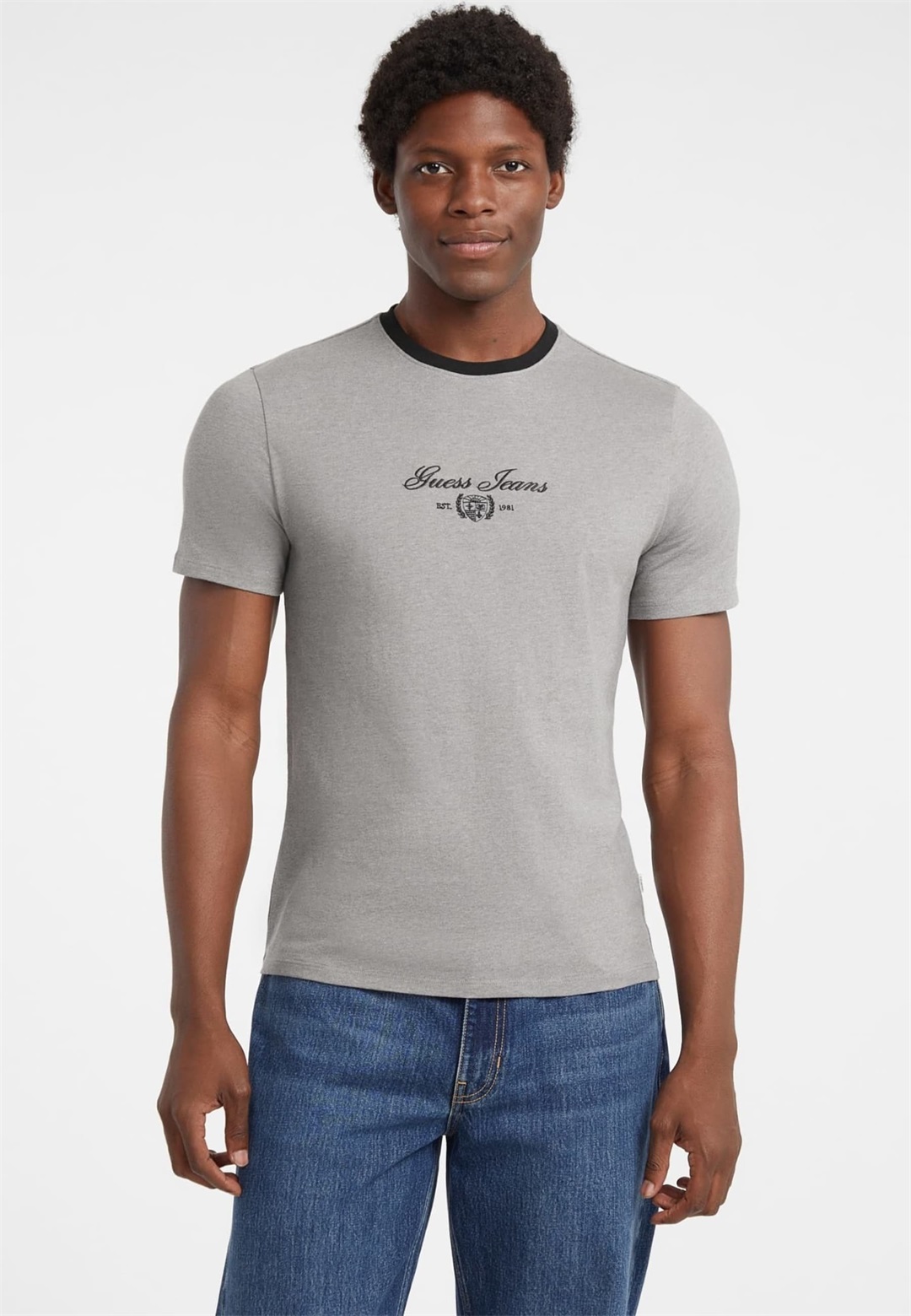 Guess Jeans T-Shirt print - grau