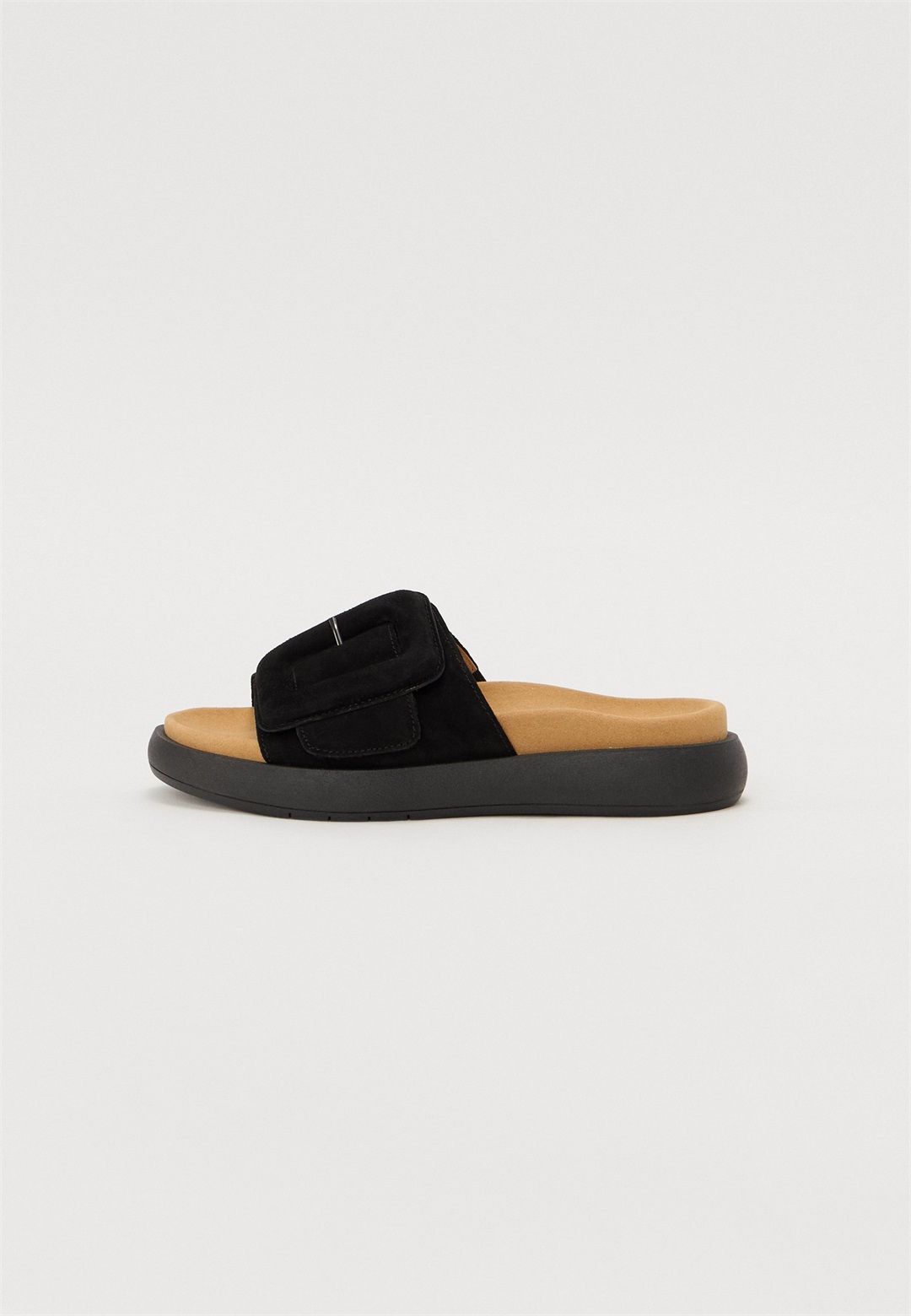 Gabor Pantolette flach - black/schwarz
