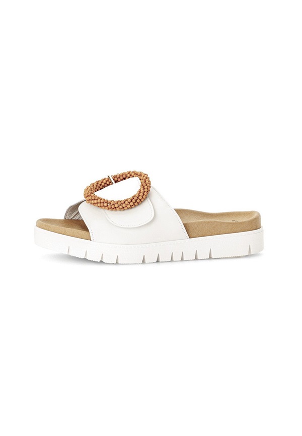 Gabor Pantolette flach - beige