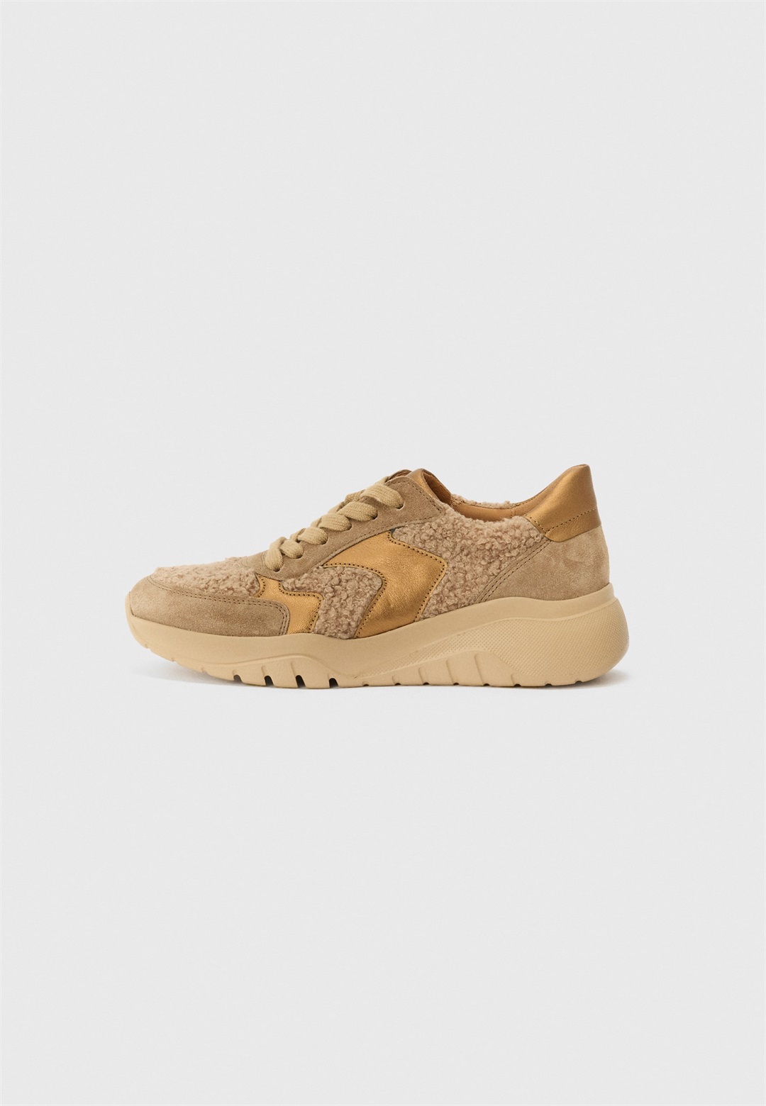 Gabor Sneaker low - gold-coloured/beige/goldfarben