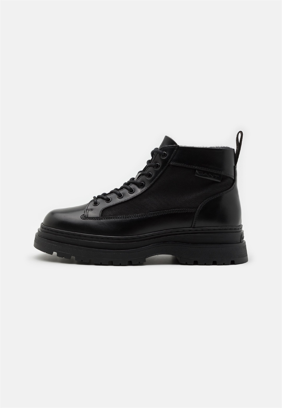 GANT ROCKDOR - Schnürstiefelette - black/schwarz