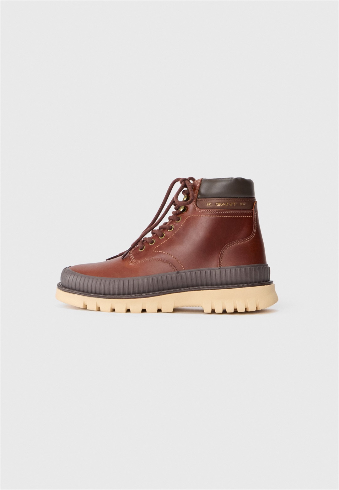 GANT NEBRADA - Schnürstiefelette - cognac