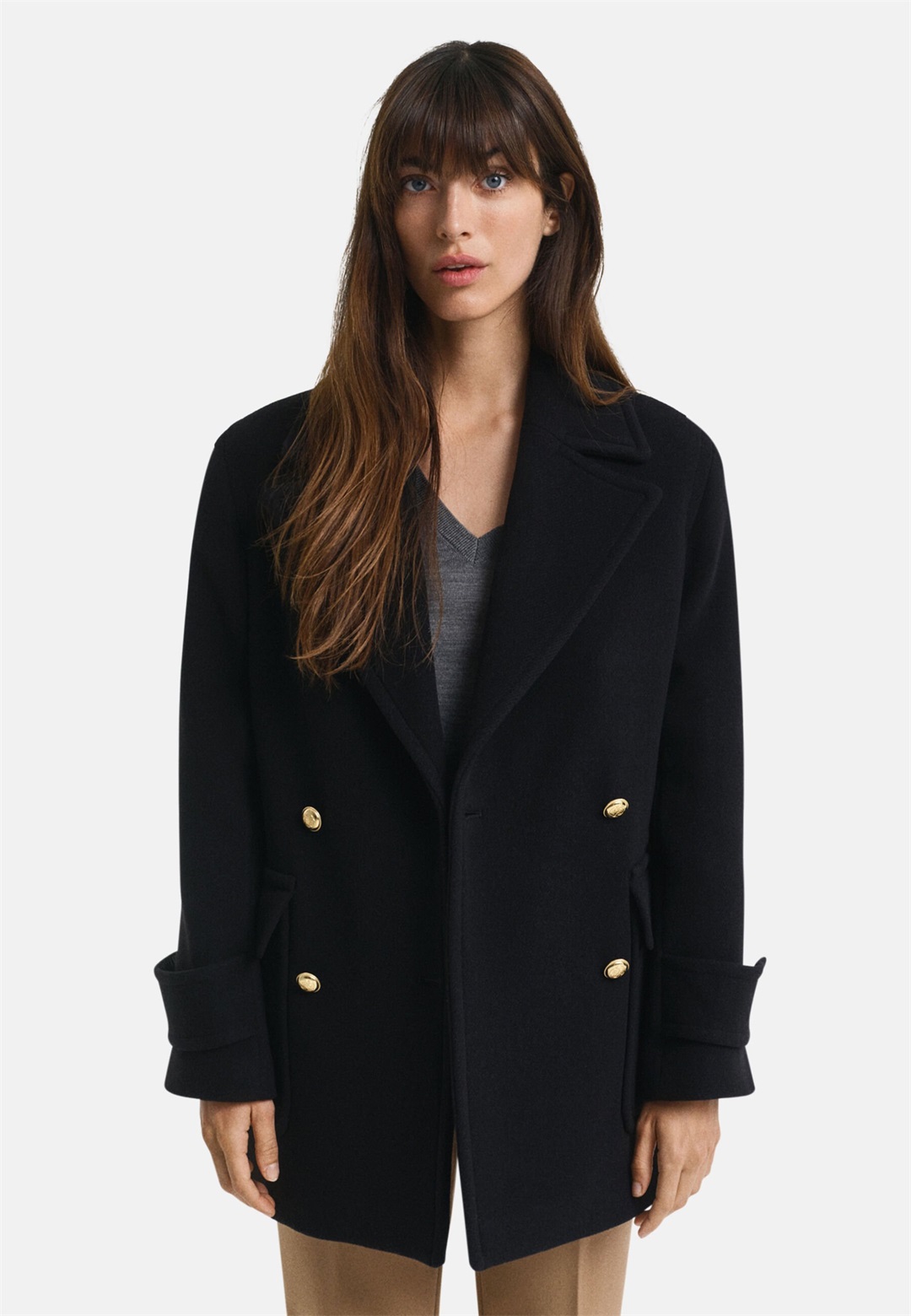 GANT Kurzmantel - black/schwarz