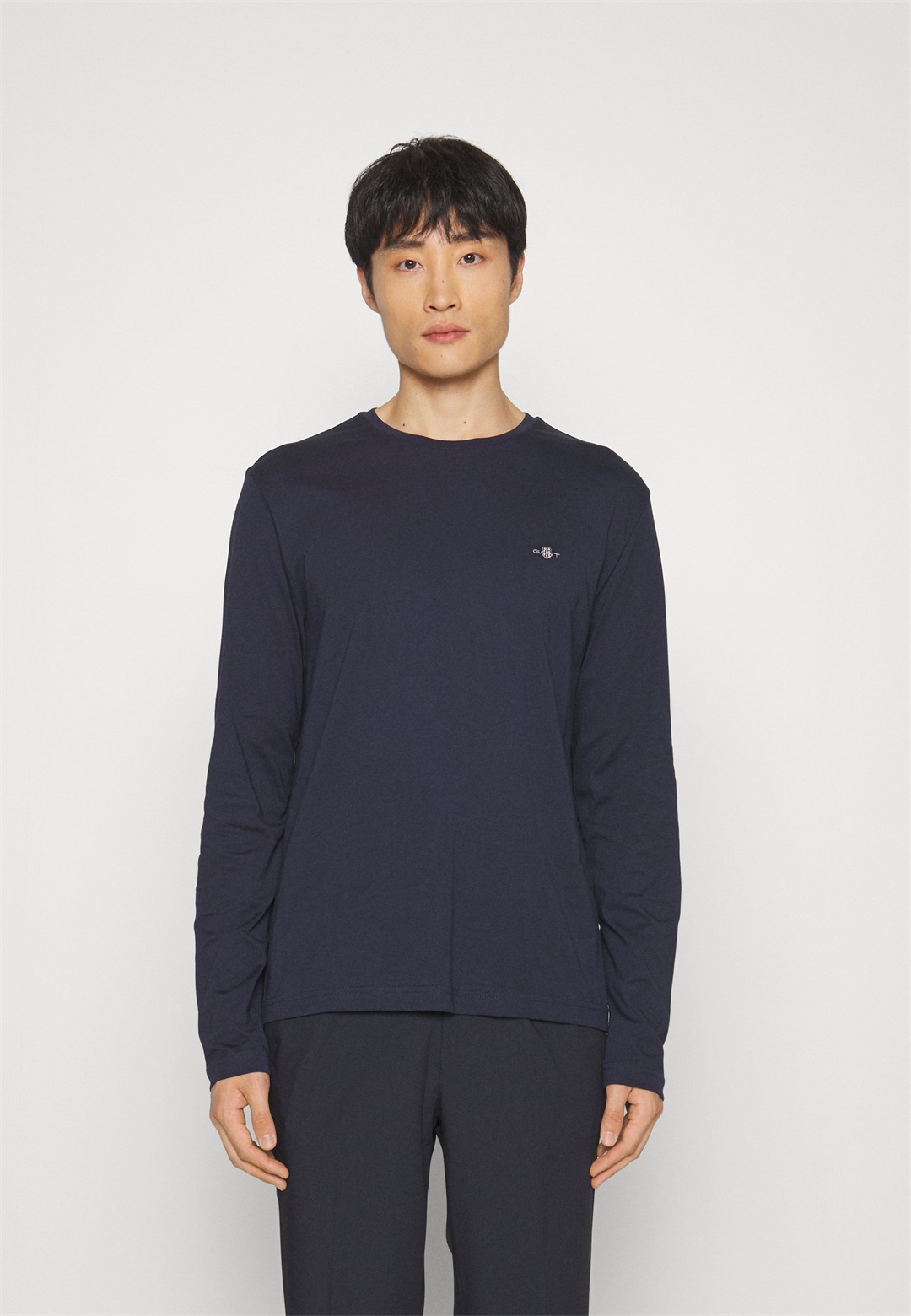 GANT SHIELD - Langarmshirt - evening blue/dunkelblau