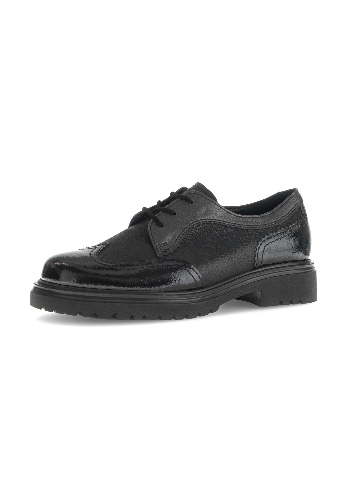 Gabor Comfort COMFORT - Schnürer - schwarz asfalto/schwarz