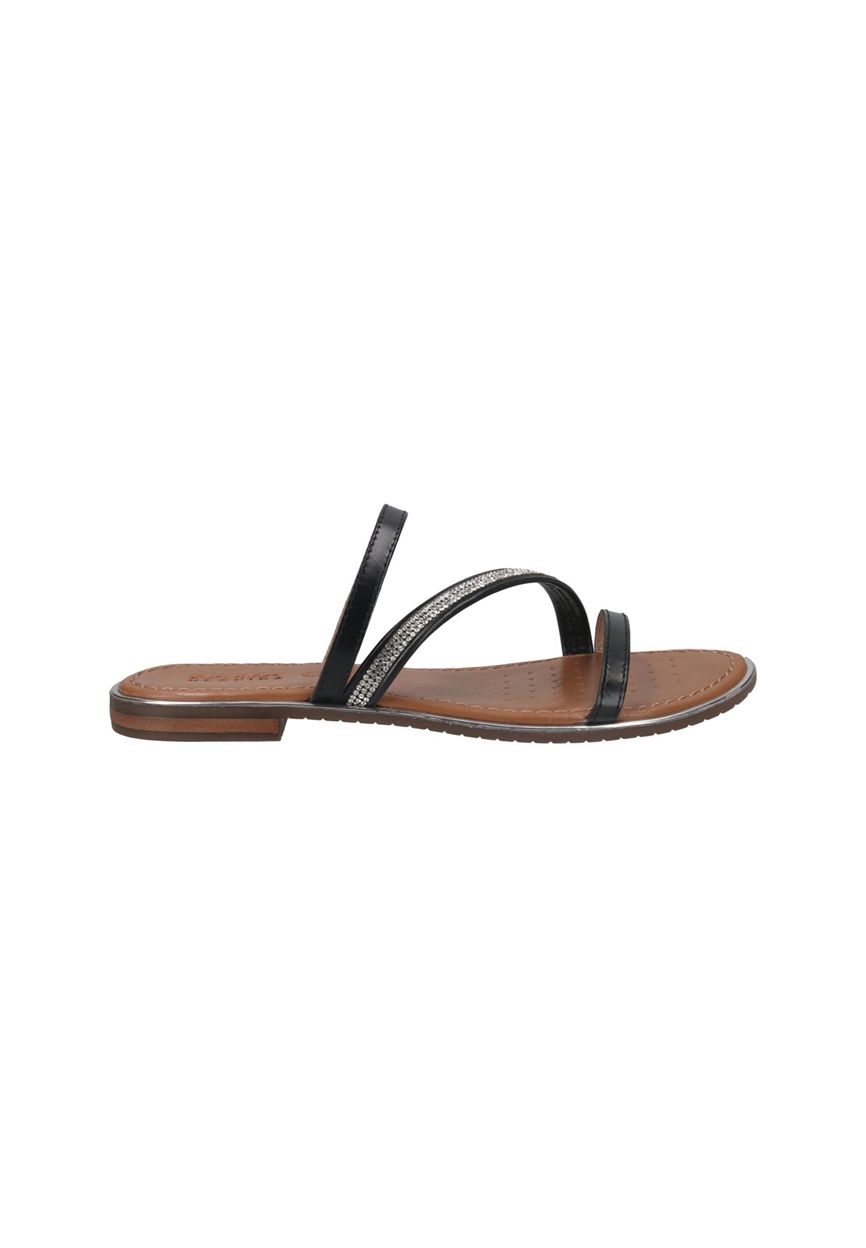Geox SOZY PLUS - Pantolette flach - schwarz