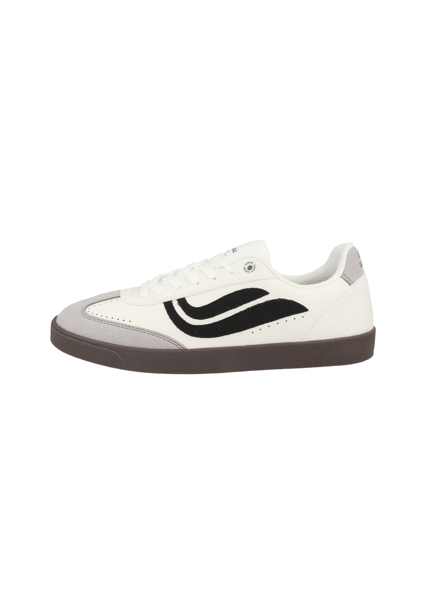 Genesis Footwear G-VOLLEY SUGAR CORN - Sneaker low - white black deep gum/weiß