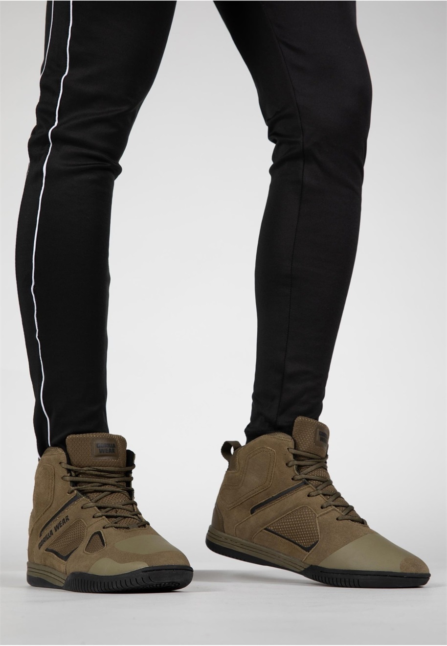 Gorilla Wear TROY - Sneaker high - dark green/dunkelgrün