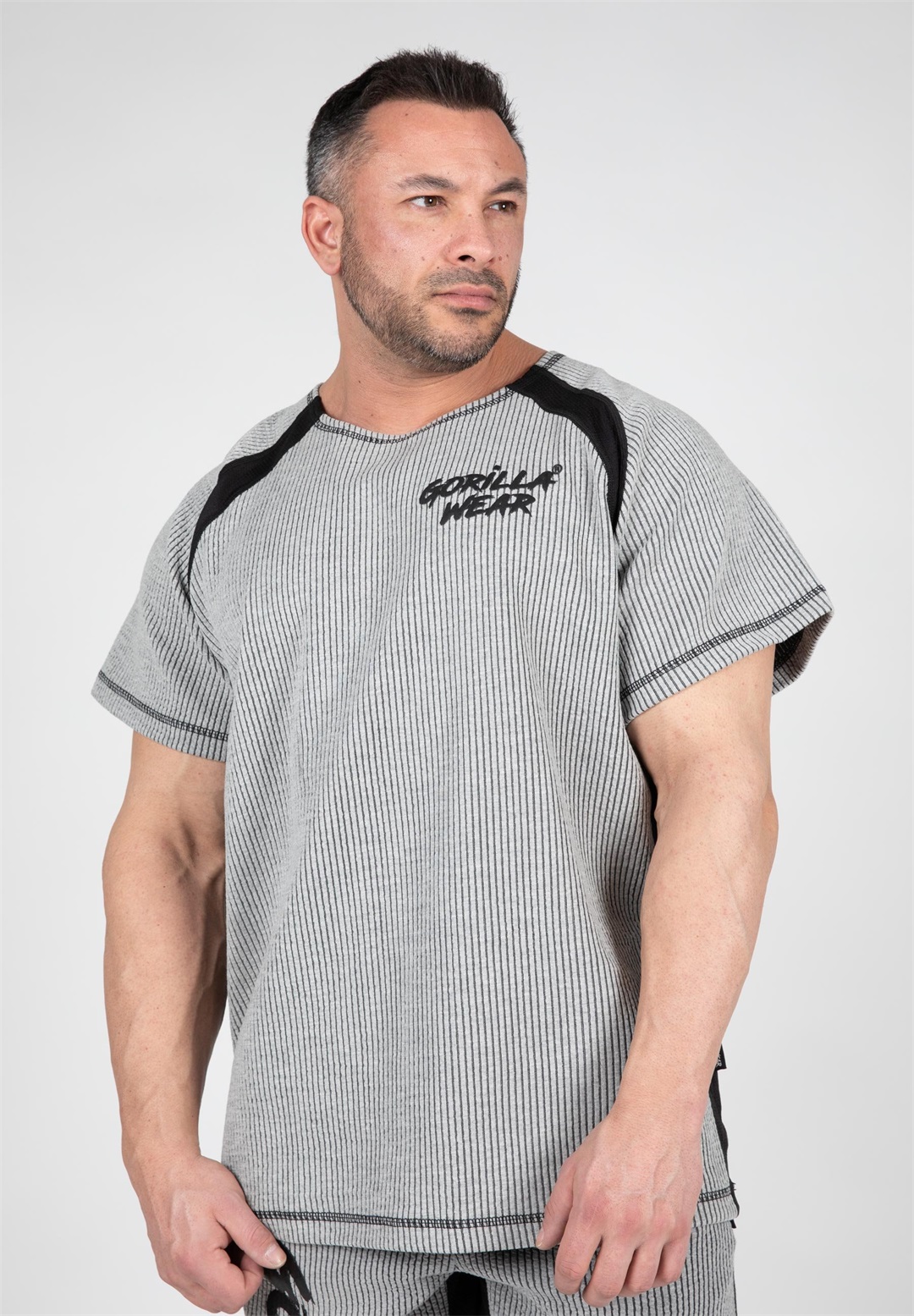 Gorilla Wear AUGUSTINE OLD SCHOOL - T-Shirt print - grey/grau