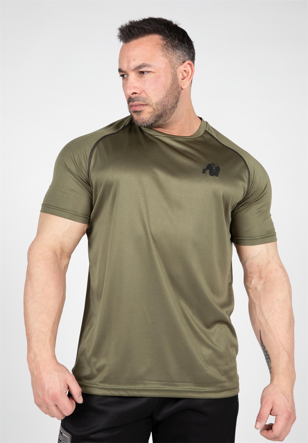 Gorilla Wear PERFORMANCE - T-Shirt print - dark green/dunkelgrün
