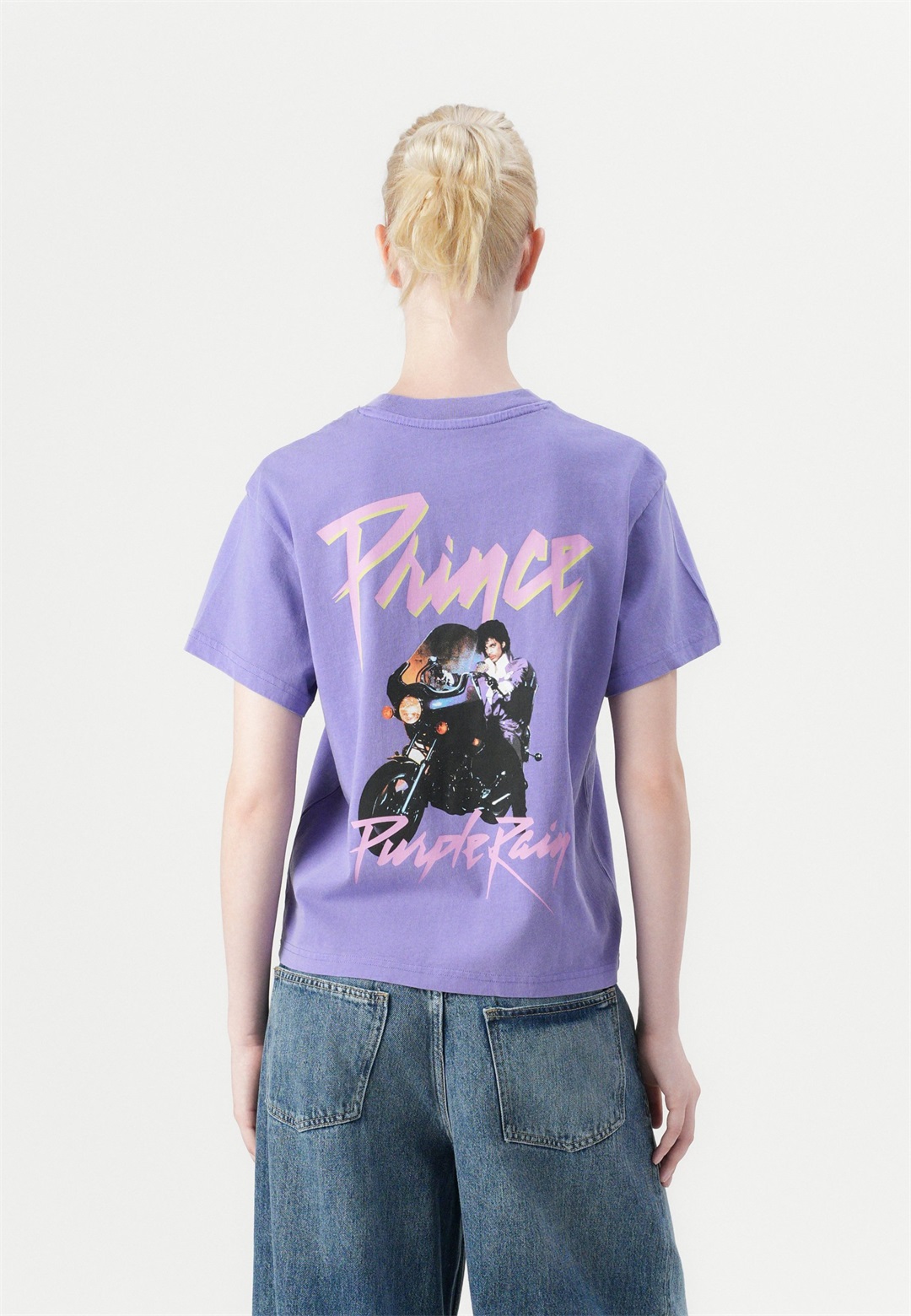 GAP GRAPHICS EDITOR TEE PRINCE - T-Shirt print - purple loganberry/lila