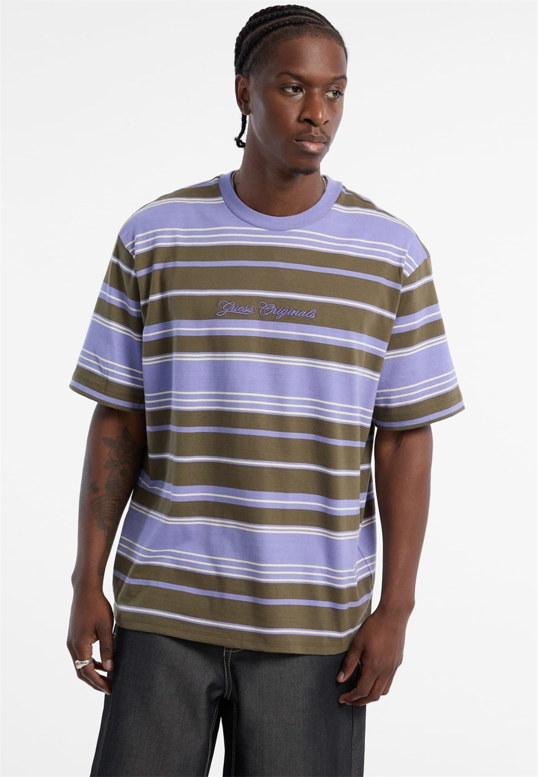 Guess T-Shirt print - mehrfarbe rose/rosa
