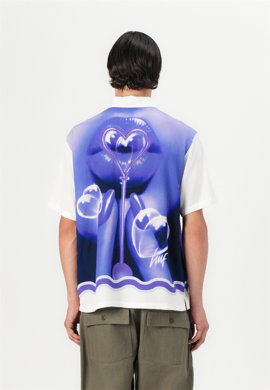 HUF BUBBLE RESORT UNISEX - Hemdbluse - multi/mehrfarbig