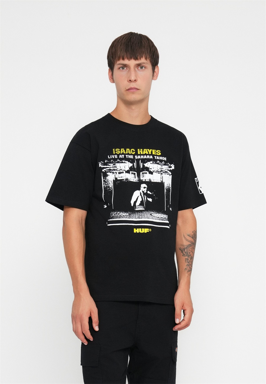 HUF TAHOE TEE UNISEX - T-Shirt print - black/schwarz
