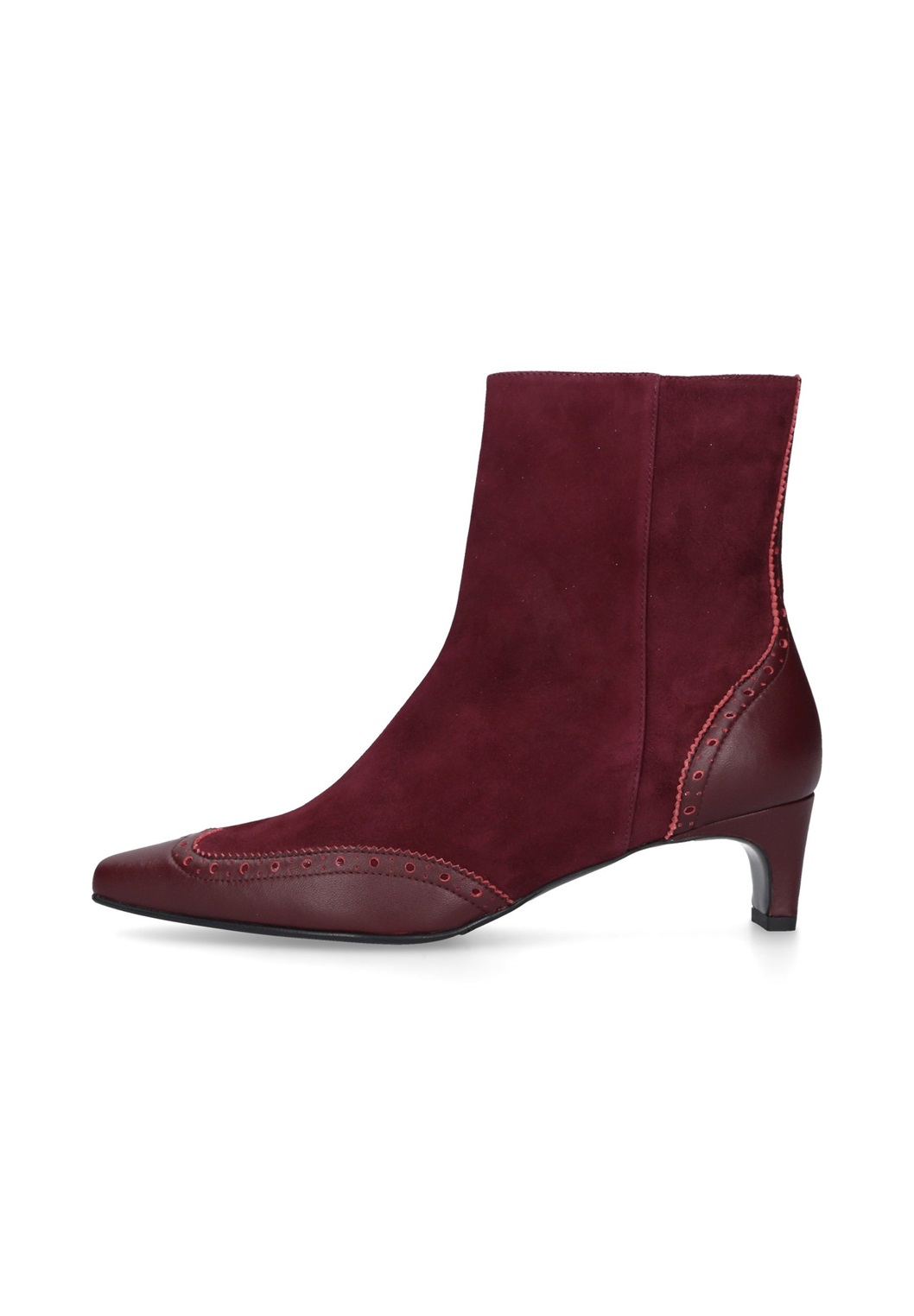 Henry Stevens MADISON - Cowboy-/Bikerstiefelette - bordeaux