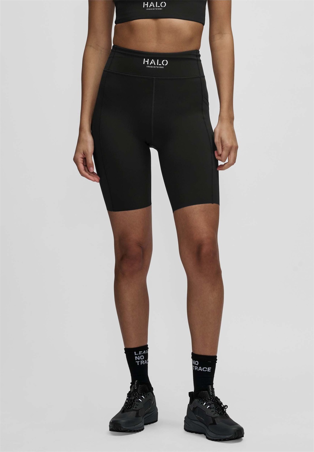 HALO SPRINTERS - Tights - black/anthrazit