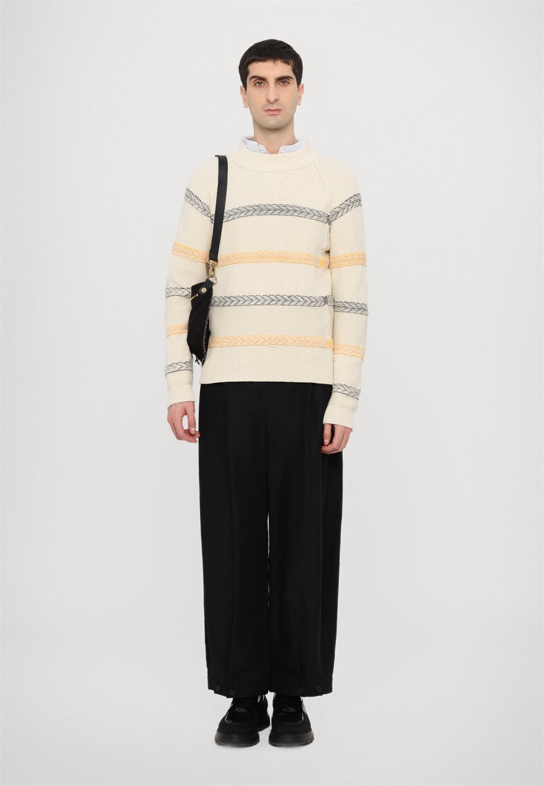 Henrik Vibskov NEW STITCH UNISEX - Strickpullover - beige/beige