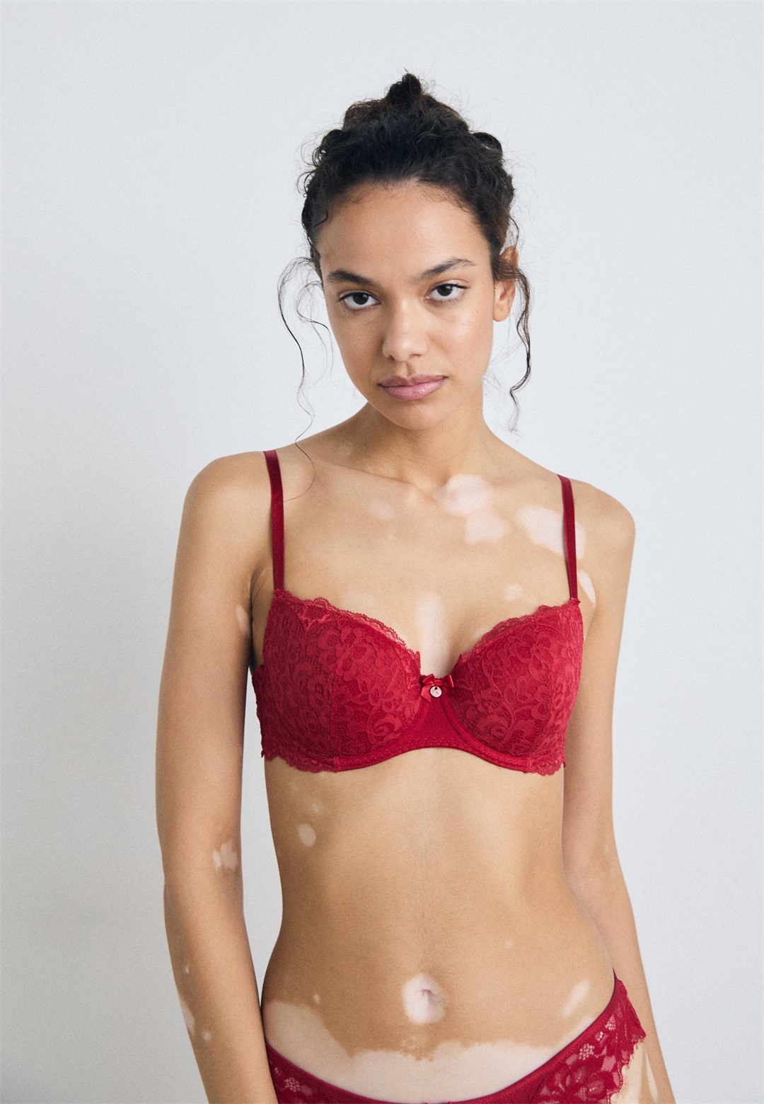 Hunkemöller MARINE - T-Shirt BH - chili pepper/rot