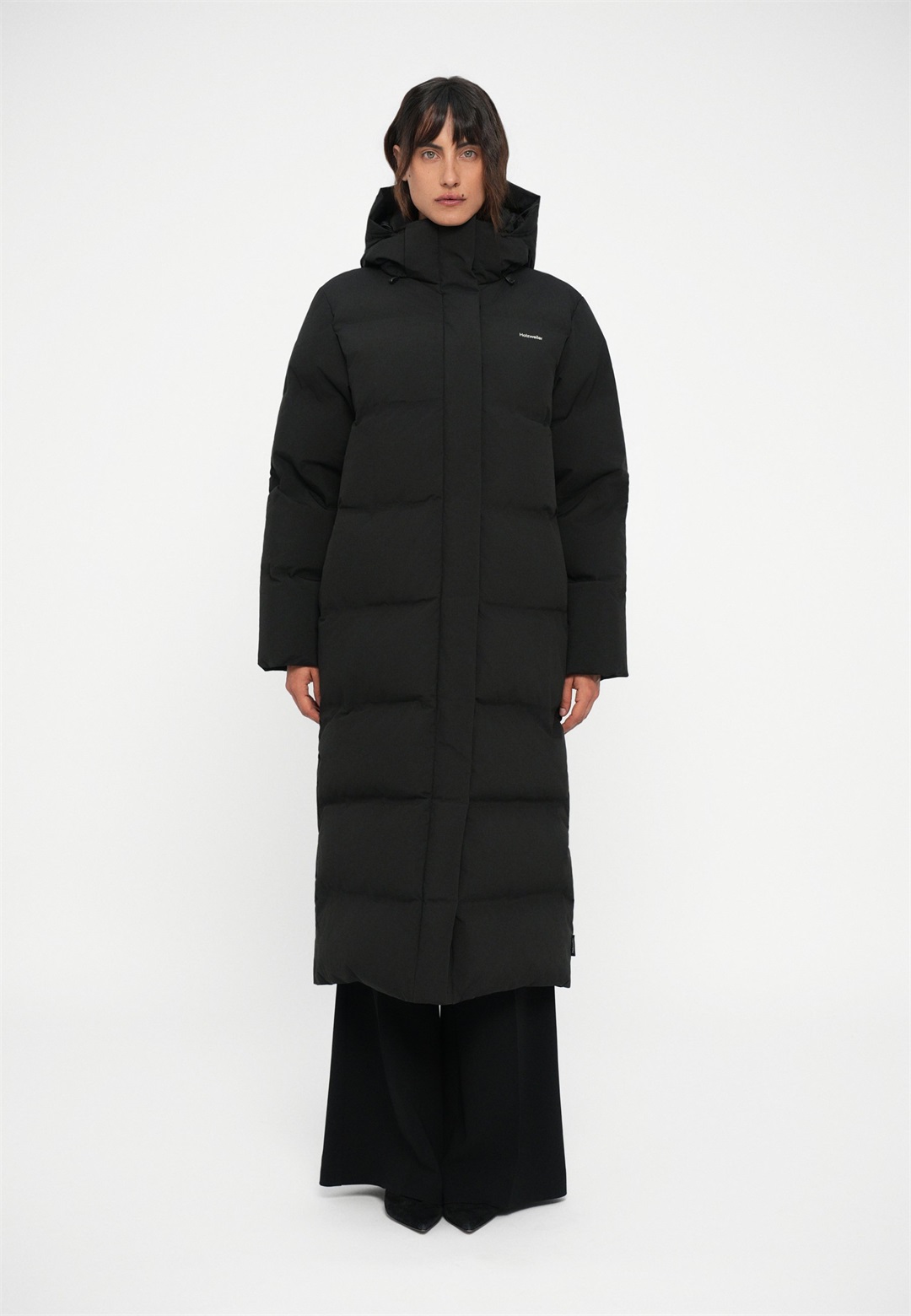 Holzweiler Daunenmantel - black/schwarz
