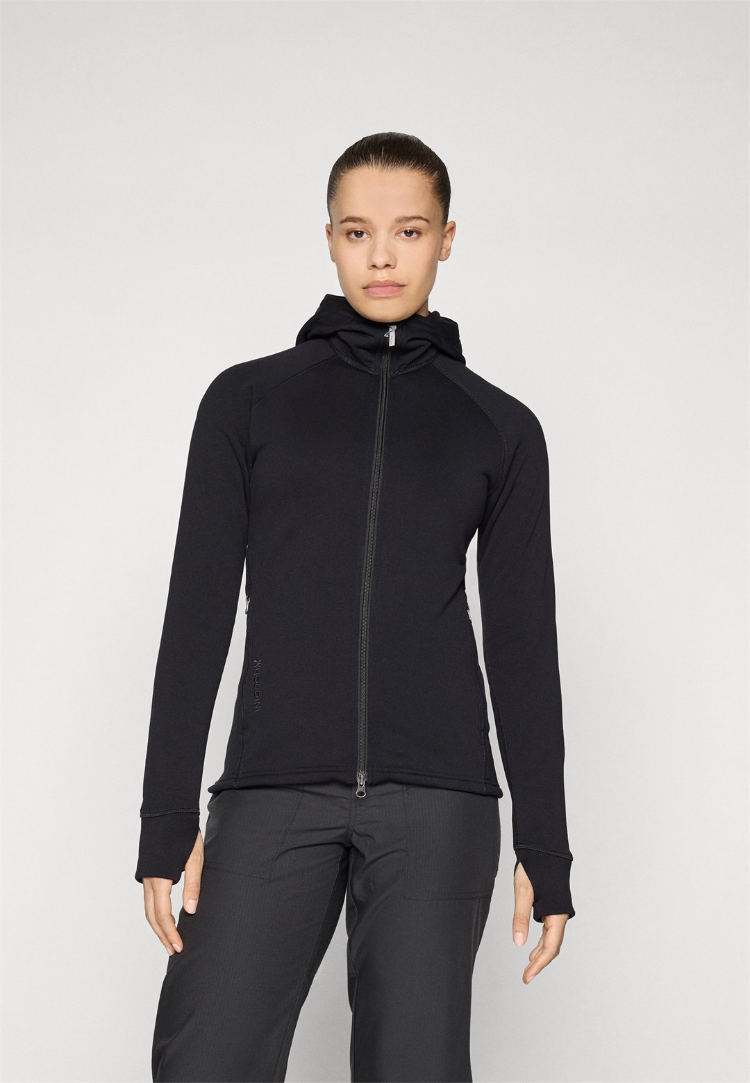 Houdini POWER HOUDI - Sweatjacke - true black/schwarz Houdini POWER HOUDI - Sweatjacke - true black/schwarz
