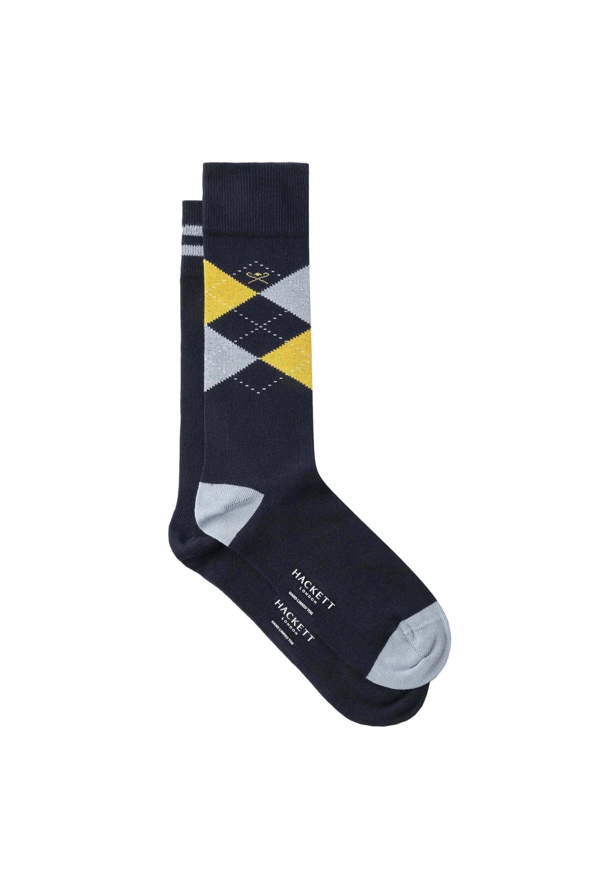 Hackett London ARGYLE 2 PACK - Socken - ink blue/dunkelblau