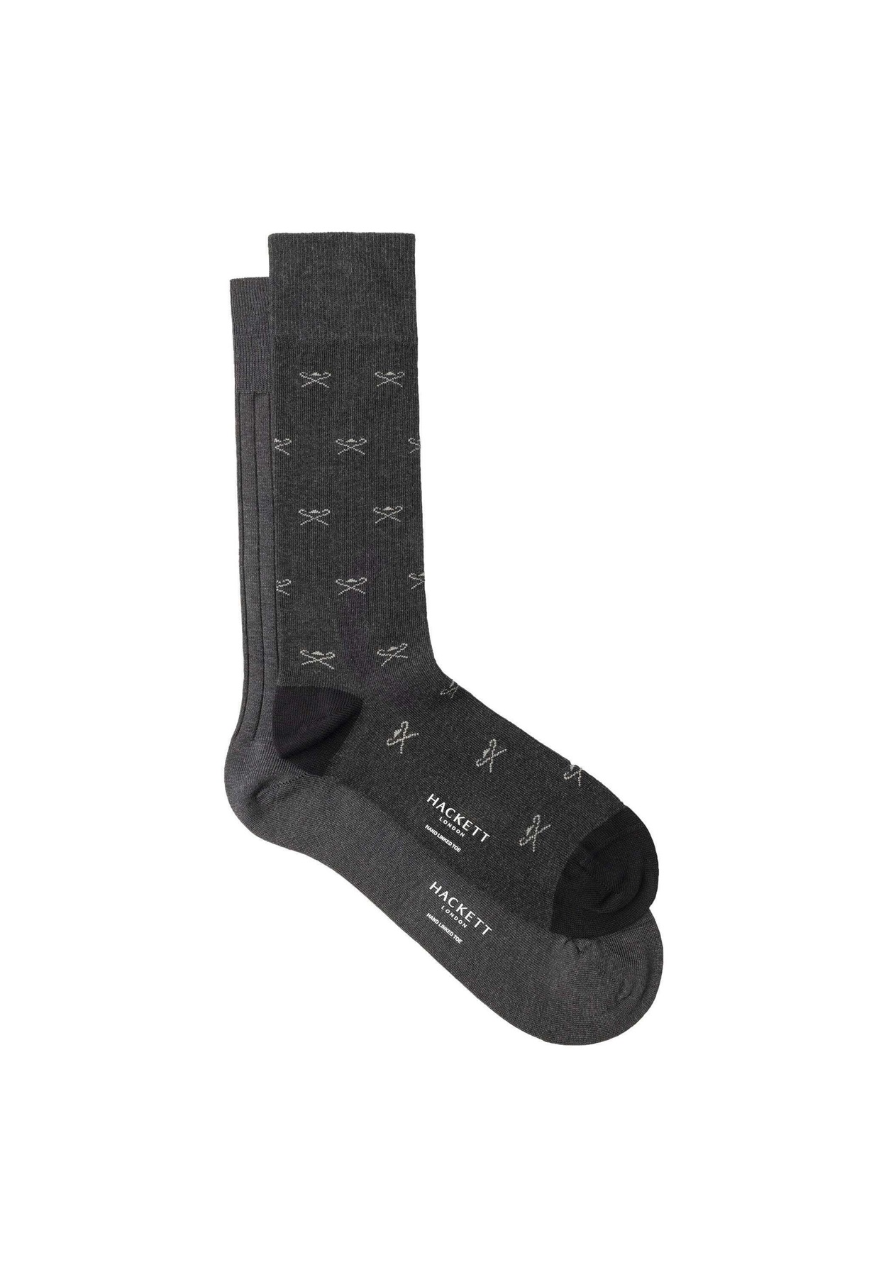 Hackett London ICON 2 PACK - Socken - granite grey/grau