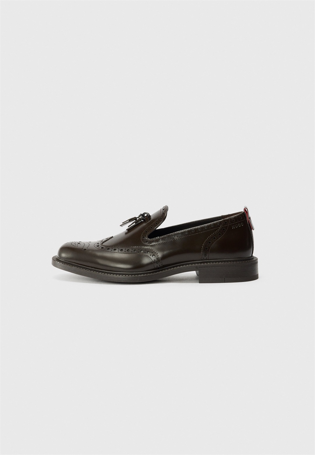 HUGO LYSANDER - Slipper - dark brown/dunkelbraun