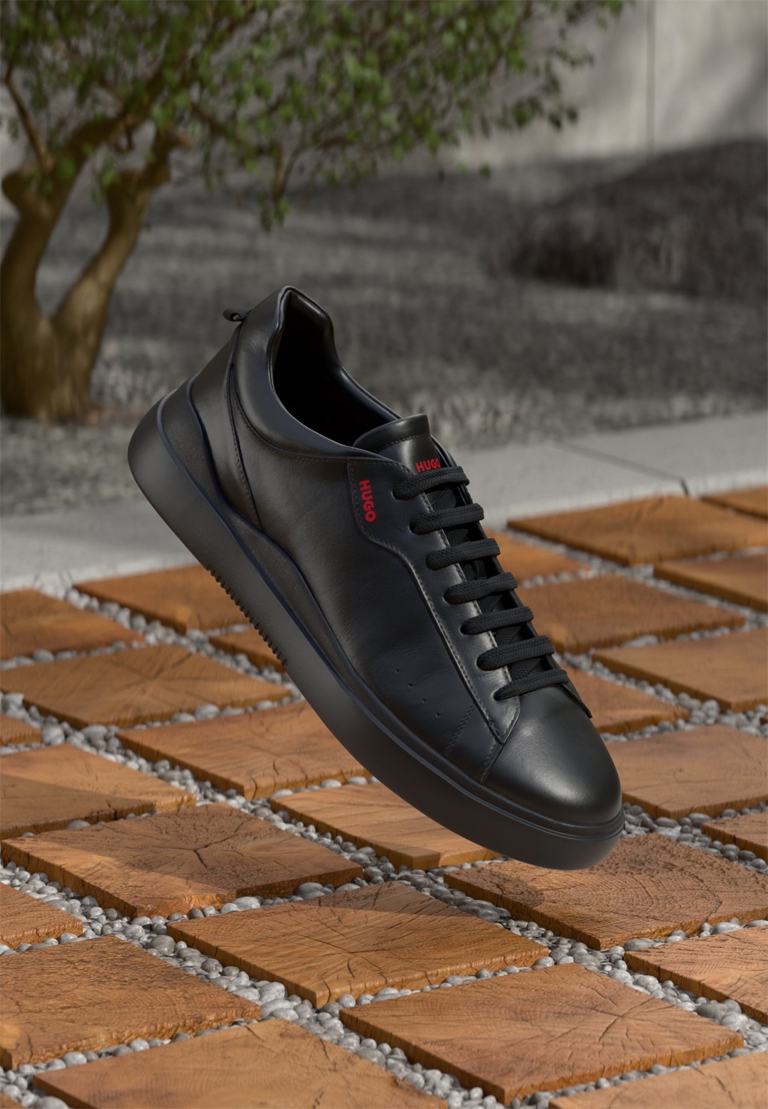 HUGO BLAKE - Sneaker low - black/schwarz