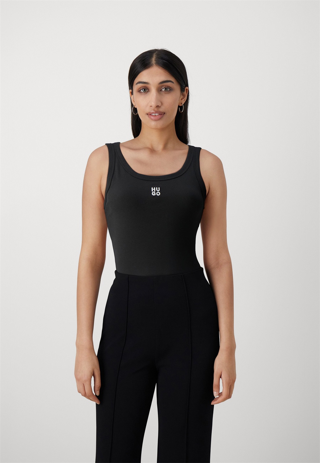 HUGO DATAMIA - Top - black/schwarz