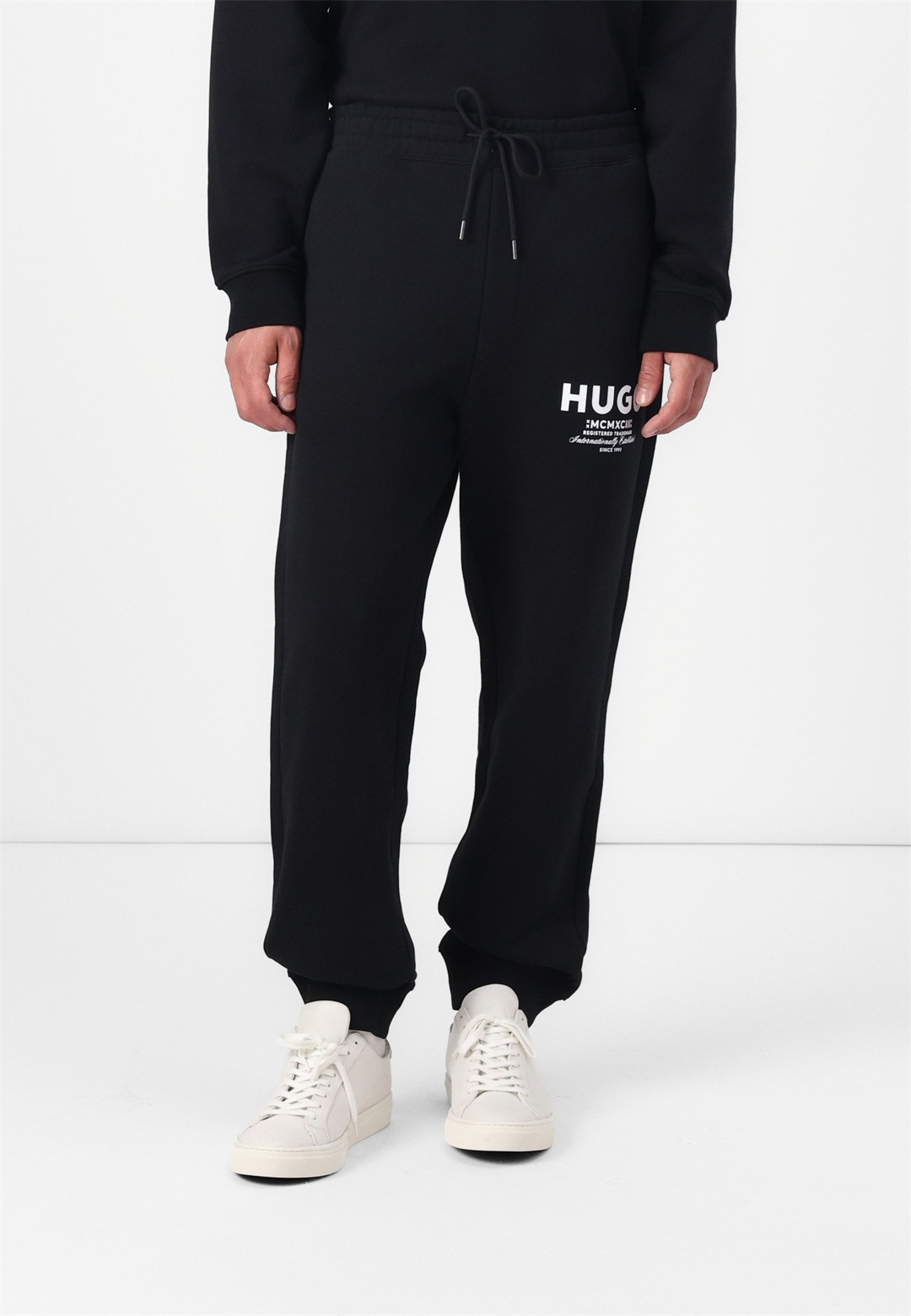 HUGO NEVEZ - Jogginghose - black/schwarz