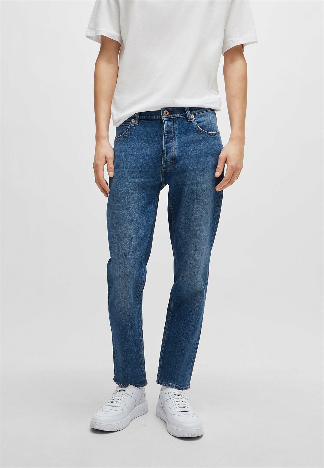HUGO BRODY - Jeans Straight Leg - dark blue nineteen/dunkelblau