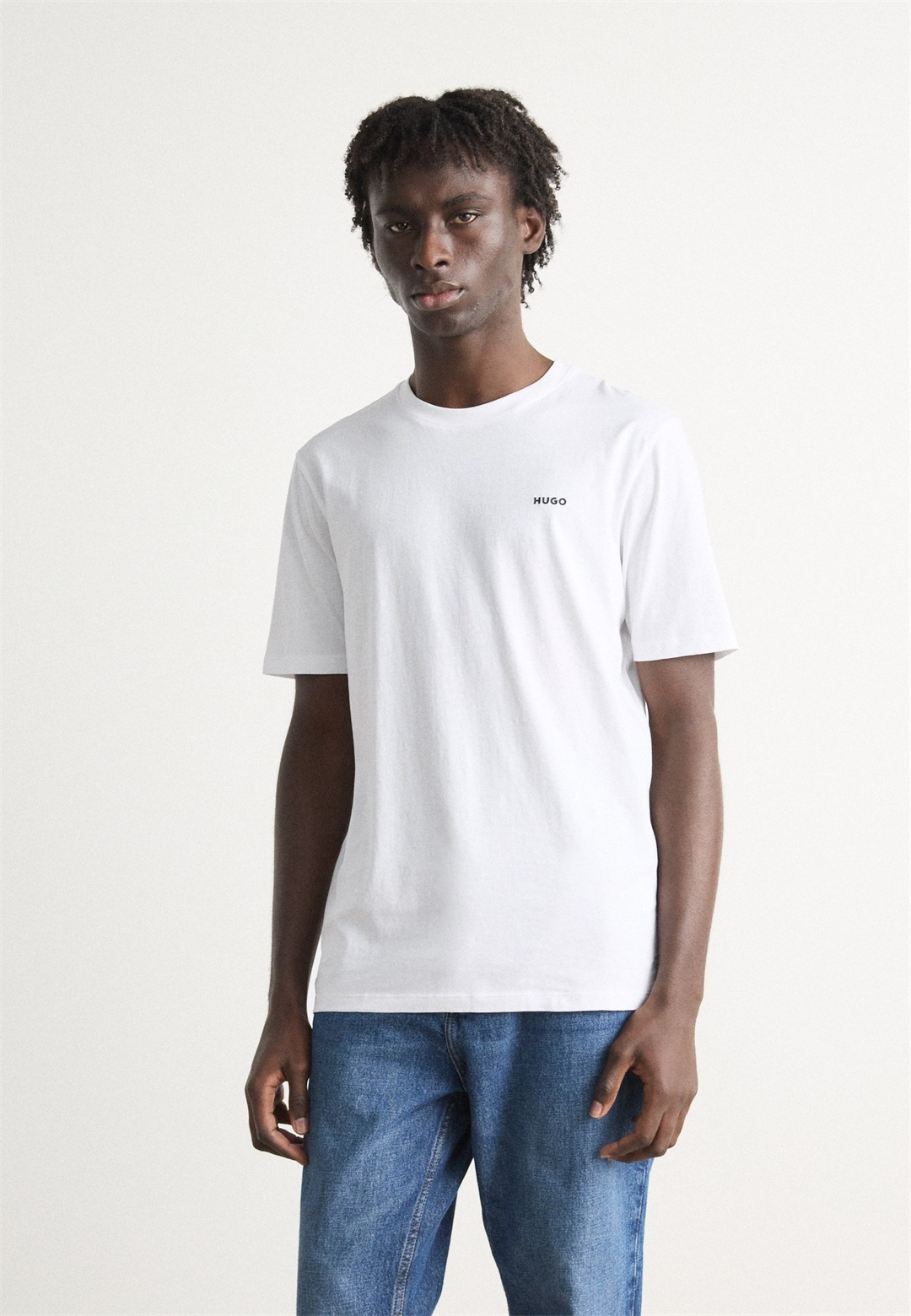 HUGO DERO - T-Shirt basic - white/weiß