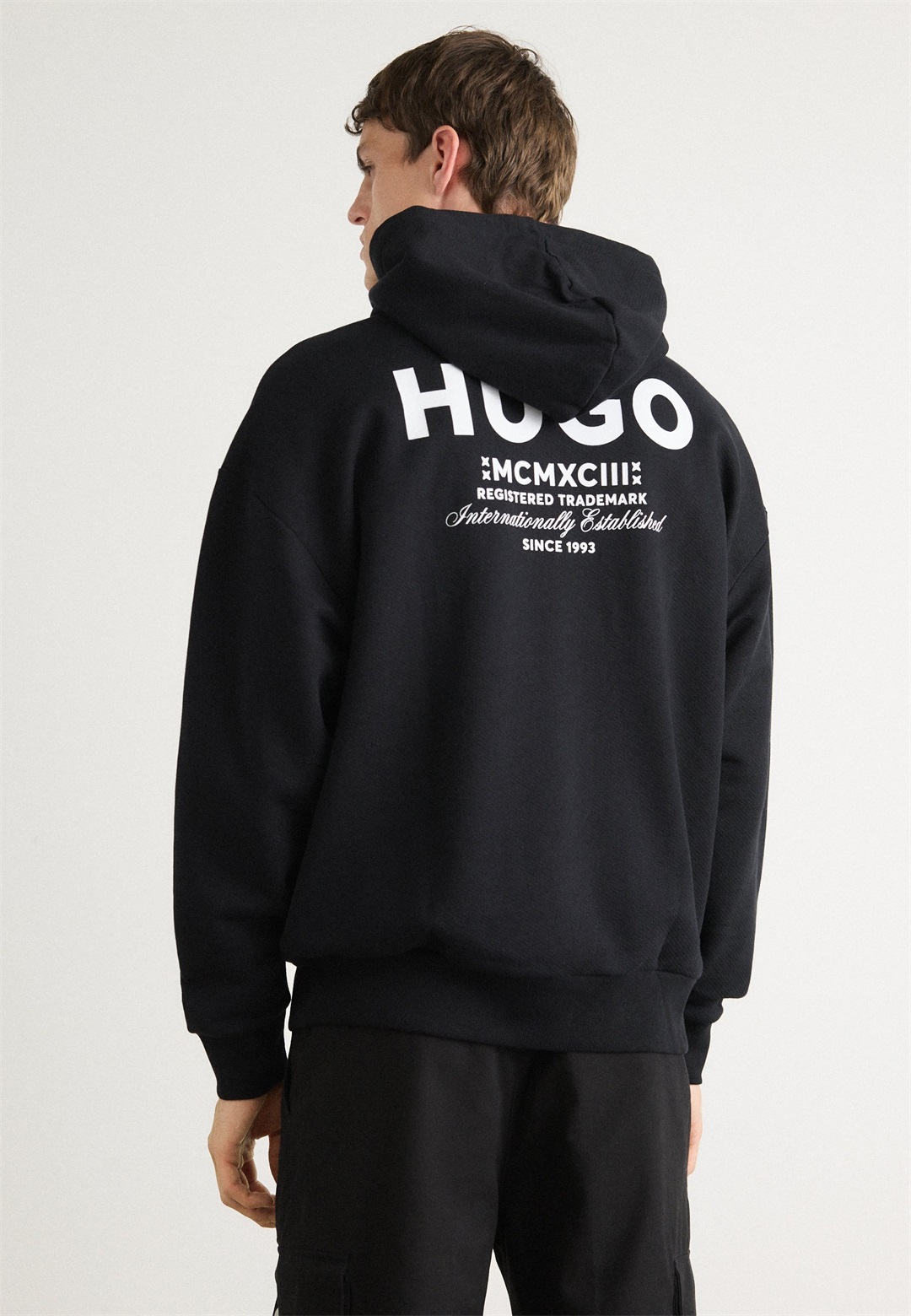 HUGO NARDIMEZ - Sweatjacke - black/schwarz