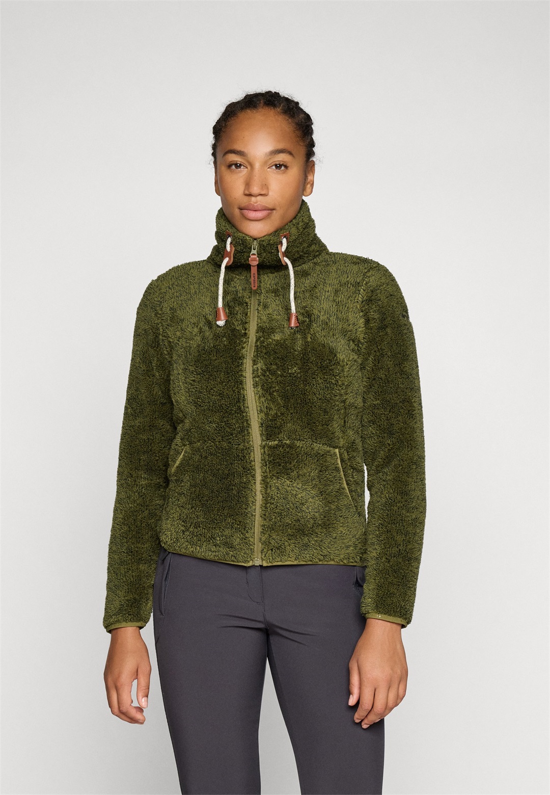 Icepeak COLONY - Fleecejacke - olive/oliv