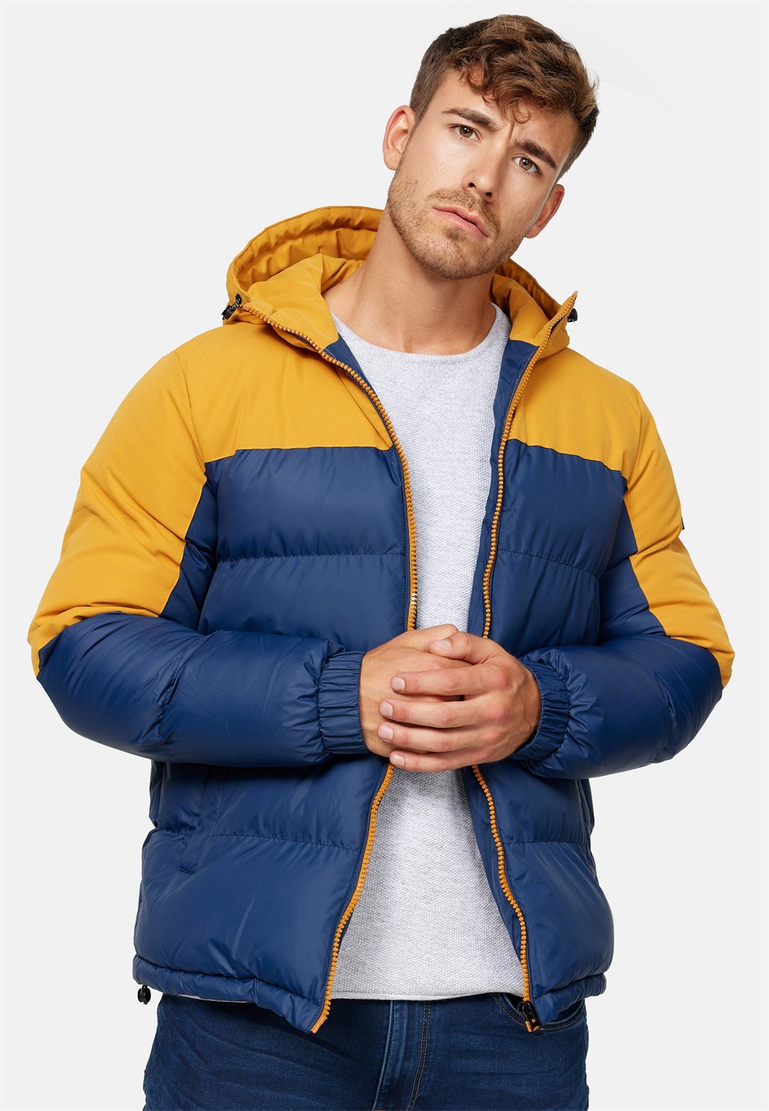 INDICODE JEANS DANIX - Winterjacke - navy/dunkelblau
