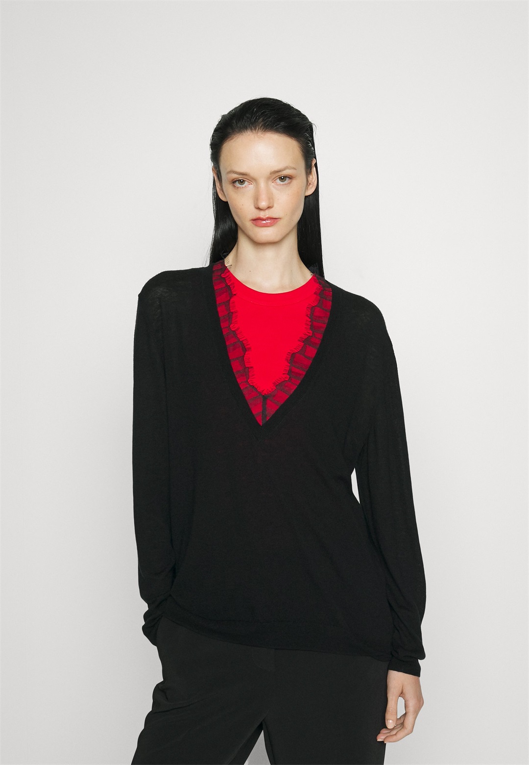 Iro HABY - Langarmshirt - black/schwarz