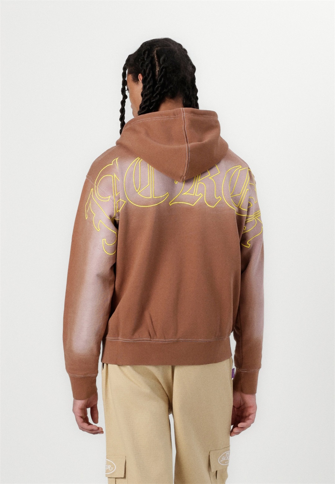 Jacker GOTHICA ZIPPED JACKET UNISEX - Sweatjacke - brown/braun