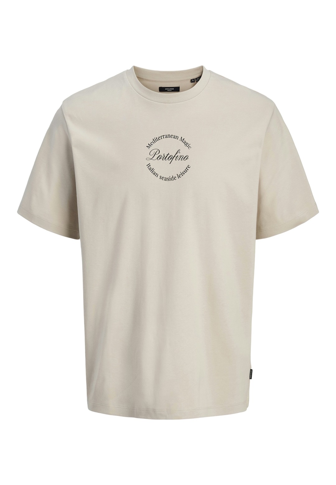 Jack & Jones DESTINATION KURZARM - T-Shirt print - grau