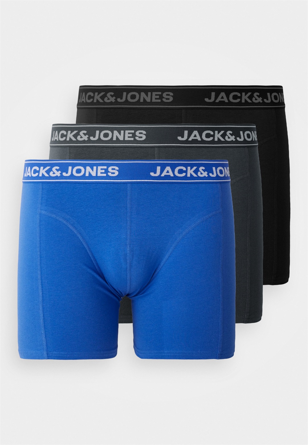 Jack & Jones JACBLACK FRIDAY TRUNKS 3 PACK - Panties - black /azzling blue/forest river/schwarz