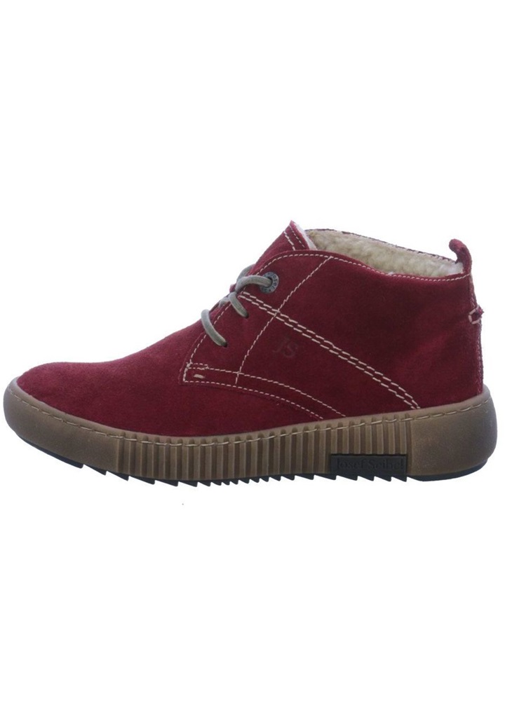 Josef Seibel Schnürstiefelette - rot/orange