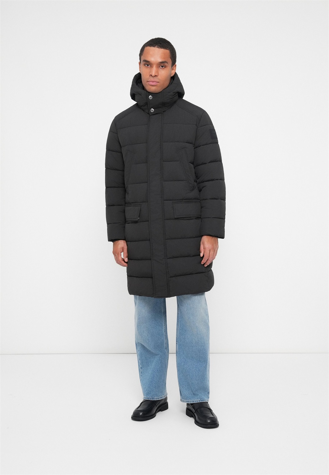 JOOP! Jeans Wintermantel - black/schwarz
