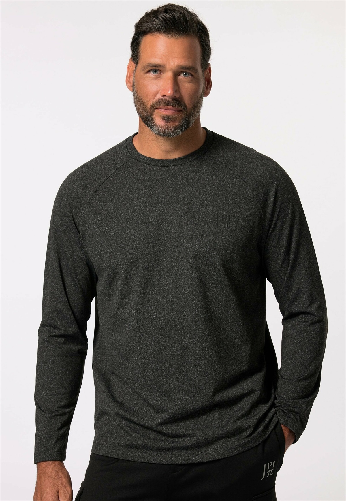 JP1880 FUNKTIONS FLEXNAMI QUICKDRY - Langarmshirt - black/schwarz