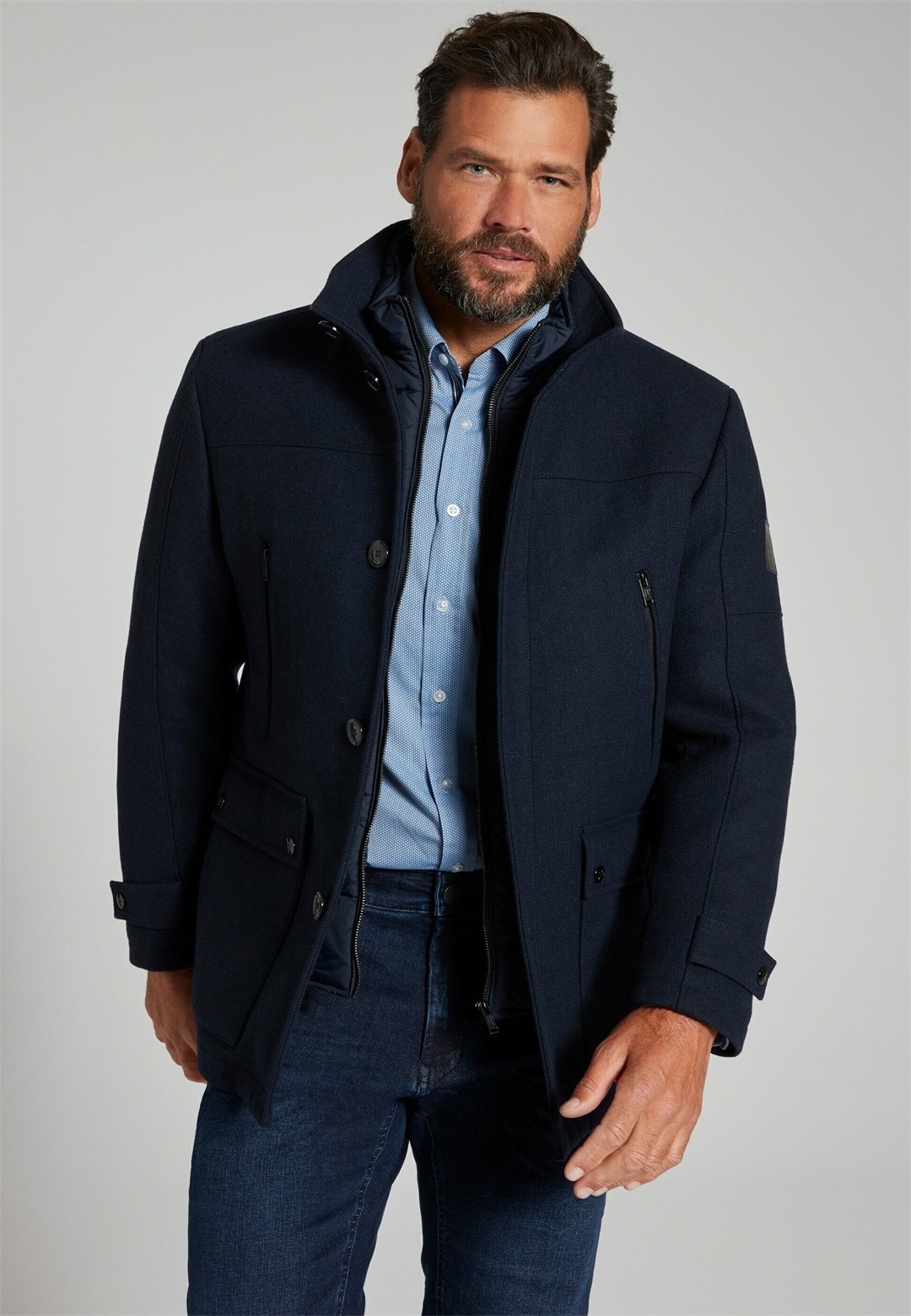 JP1880 Übergangsjacke - dark blue/dunkelblau