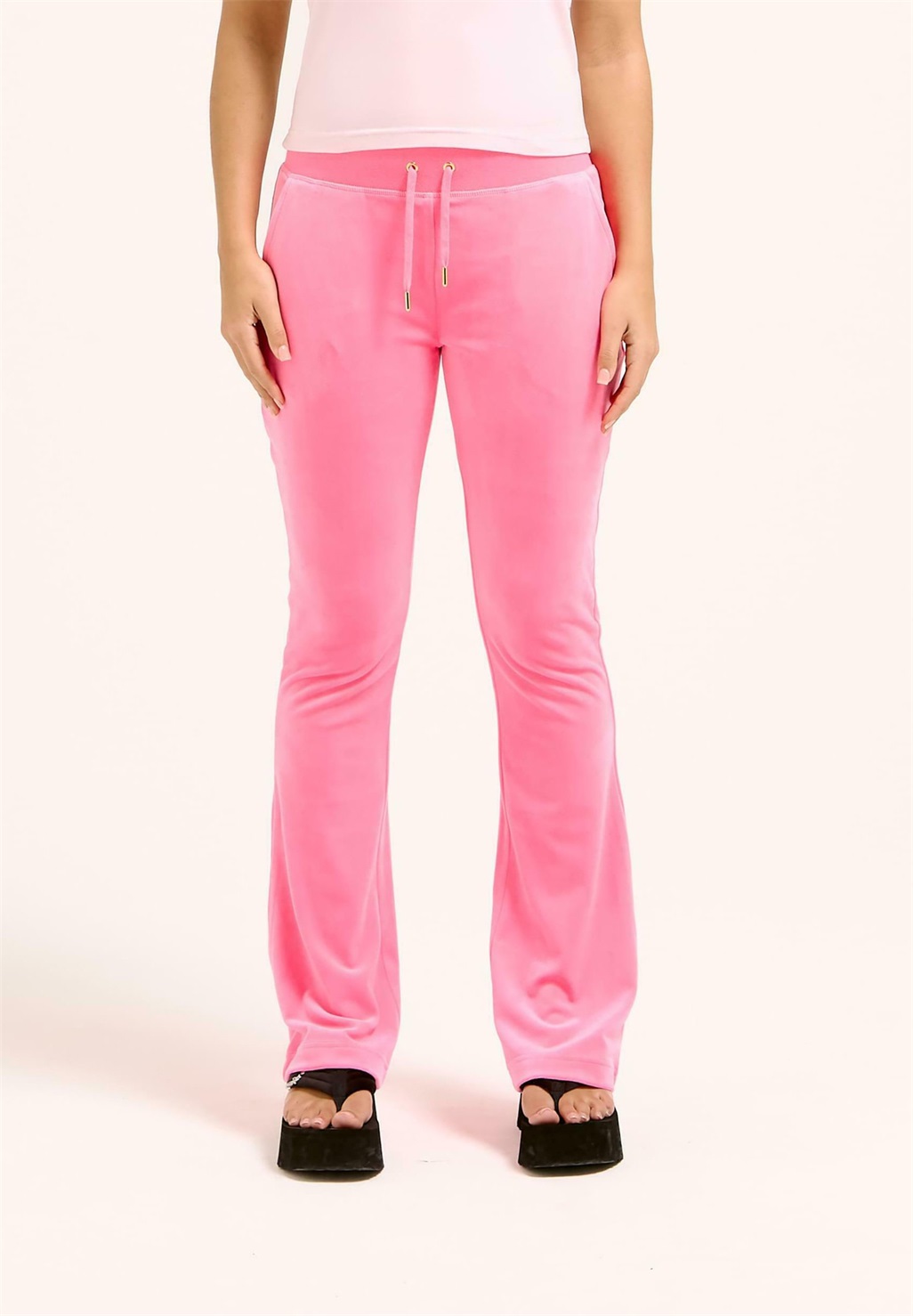 Juicy Couture DACH LOW RISE CLEO - Jogginghose - begonia pink/rosa