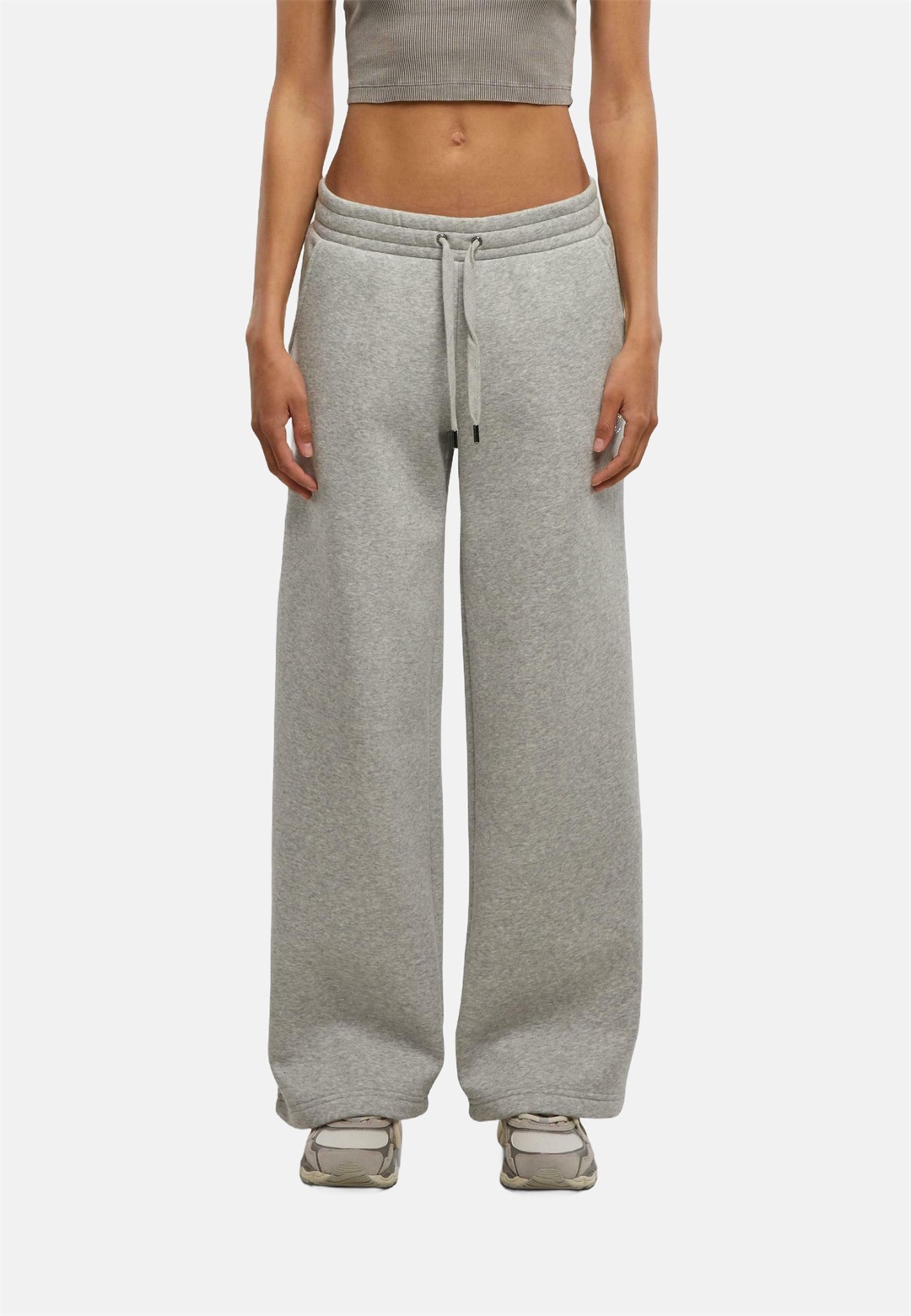 Juicy Couture DACH ALEX - Stoffhose - silver marl/silberfarben